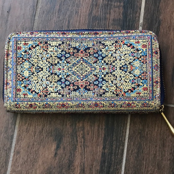 Turkish Rug Inspired Wallet - Picture 1 of 4